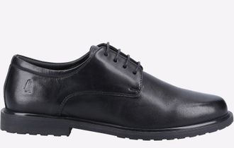 Hush Puppies Verity Womens Girls School Shoe - Black - Size UK 9