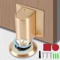 OEM Tope De Puerta 2025, Cu&ntilde;a Para Puerta, Tope De Puerta, Tope De Puerta Magn&eacute;tico De Metal, Tope De Puerta Magn&eacute;tico S&oacute;lido Con Adhesivo Y Tornillos - C