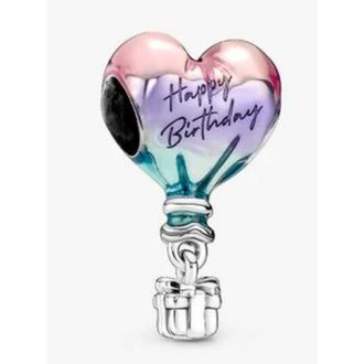Pandora Happy Birthday Balloon Sterling Silver Charm