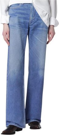 Our Legacy Wata Cut - Dames - Regular Fit Jeans - Blauw - W25 - Katoen - Jeans