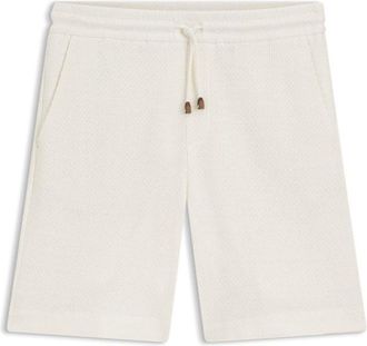 BOSS Shorts in Italian-made cotton and linen