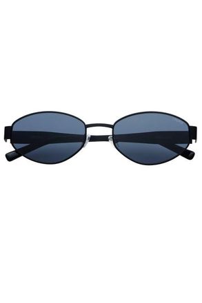 Freyrs Eyewear Soho Oval Sunglasses in Black at Nordstrom