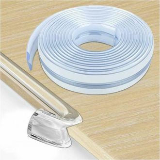 OEM Protector De Esquinas De Silicona Para Beb&eacute;s, Protector De Muebles Transparente Preadhesivo De 6 M Para Beb&eacute;s, Protector De Bordes Y Esquinas Para La 