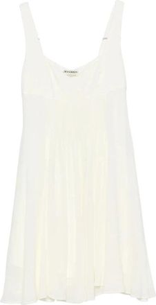 J.W.Anderson Babydoll Jurk - Dames - Korte kleedjes - Wit - XS - Kleedjes