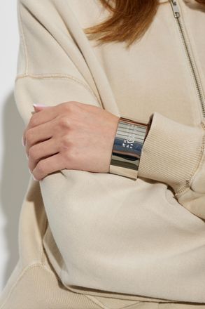 Maison Margiela Brass Bracelet, Womens, Silver