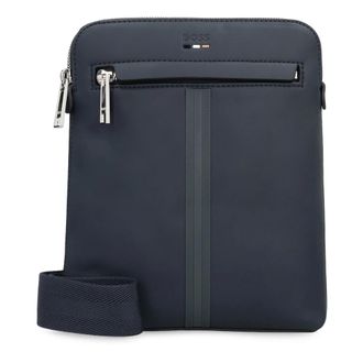 HUGO BOSS Hugo, Messenger Bags, male, Blue, Size: ONE SIZE Shoulder Bag