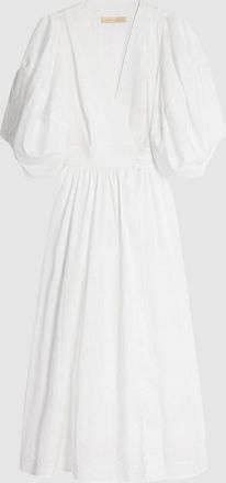 Vanessa Bruno Robe Mi-Longue Geliane Ecru