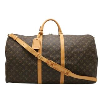 Louis Vuitton Pre-owned Weekend Bags, unisex, Brown, Size: ONE SIZE Pre-owned Vintage Boston Bag