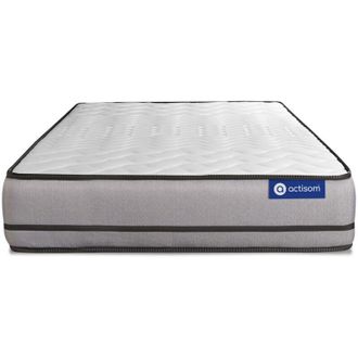 Actisom Actisom - Matelas Actiflex Night 80x210cm, Ressorts Ensach&eacute;s, Confort: Tr&egrave;s Ferme, 3 Zones De Confort