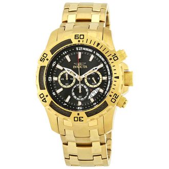 Invicta Pro Diver Chronograph Black Dial Mens Watch 24855