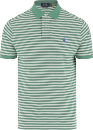 Polo Ralph Lauren Polo in cotone con ricamo logo - Verde