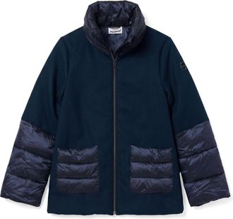 Freddy Giacca Imbottita Donna in Flanella e Tessuto Shimmering