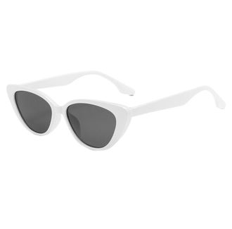 Generic Vacation Sunglasses Men Women Driving Sports Commuting Sun Glasses(White)