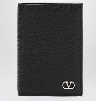 Valentino Garavani Vlogo black card holder