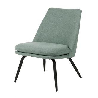 Koketto Home Sill&oacute;n peque&ntilde;o de tejido jaspeado color menta