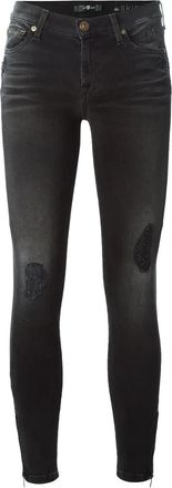 7 For All Mankind The Skinny Crop jeans - Nero