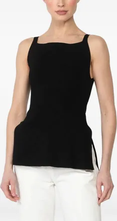 High Sport Asher square-neck top - women - Viscose/Polyester - M - Black