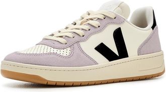 Veja V-10 Womens Shoes Pure Black Parme : EU 41 (US Womens 10) M, Synthetic