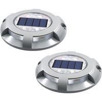 OEM Marcador De Se&ntilde;alizaci&oacute;n Vial Con Energ&iacute;a Solar, Fabricado En Aleaci&oacute;n De Aluminio, 4 Led, Iluminaci&oacute;n Exterior Para Entradas De Veh&iacute;culos, Muelles Y 