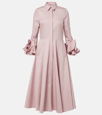 SAFiYAA Belisse cotton poplin shirt dress