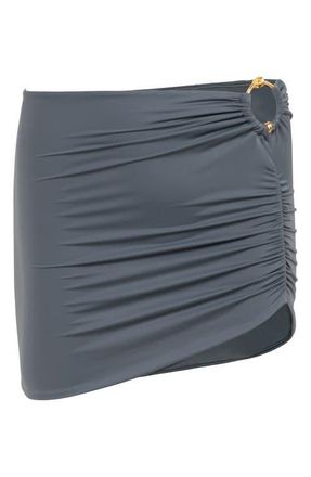 Vix Meg Cover-Up Miniskirt in Grey at Nordstrom, Size X-Small