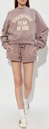 Fear of God Sweatshirt With Printed Logo, Womens, Purple
