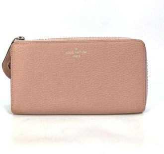 Louis Vuitton Pre-owned Wallets, female, Pink, Size: ONE SIZE Pre-owned Leather Wallet
