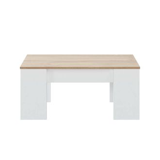 Calicosy Coffee Table With Lift-Top, 100 Cm Long - Alida in White