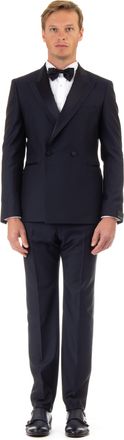 Tagliatore Double-Breasted Virgin Wool Super 130s Tuxedo