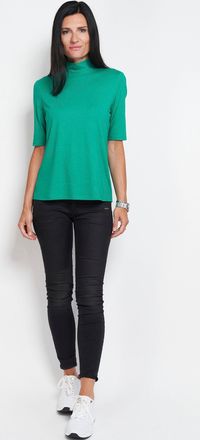 Seidel Moden Stehkragenshirt im hüftlangen Schnitt, MADE IN GERMANY