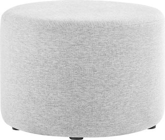 ModWay Callum Large 23In Round Woven Heathered Ottoman