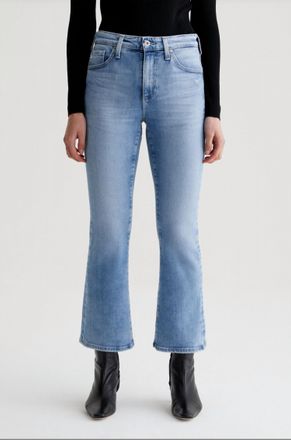 AG - Adriano Goldschmied Farrah Boot Crop Mid Rise Fit Jean In Verona