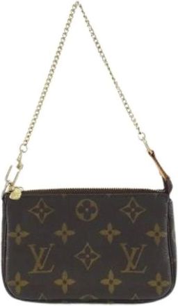 Louis Vuitton Pre-owned Mini Bags, female, Brown, Size: ONE SIZE Pre-owned Mini Pochette