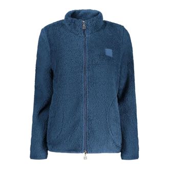 Laura Biagiotti Zip-throughs, female, Blue, Size: XL Long-sleeved Sweatshirt