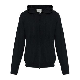 Lisa Yang Cashmere Knitwear, male, Black, Size: 2XL Emerson Cardigan
