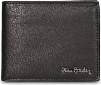 Pierre Cardin Klassieke Portemonnee - Heren - Accessoires - Zwart - Maat: ONE Size Zijde
