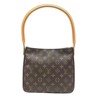 Louis Vuitton Pre-owned Shoulder Bags, female, Brown, Size: ONE SIZE Pre-owned Looping MM Shoulder Bag