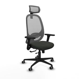 Piqueras y Crespo Silla De Oficina Piqueras Y Crespo Cilanco Negro Espuma C&oacute;moda