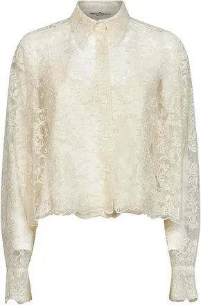 Ermanno Scervino Mujer, Blusas y Camisas, Blanco, Talla: S