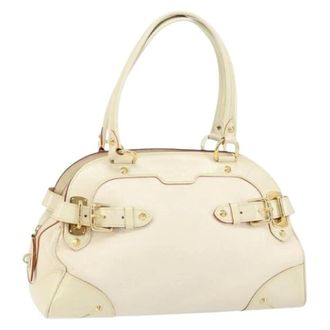 Louis Vuitton Pre-owned Handbags, female, White, Size: ONE SIZE Pre-owned Vintage Handbag