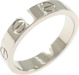 Cartier Love White Gold (18K) Band Ring (Pre-Owned)