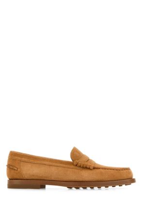 Tod's Tods Camel Suede Loafers