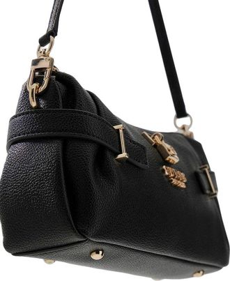 Guess Womens Crossbody Bag Black Polyurethane - Crossbody-Bags