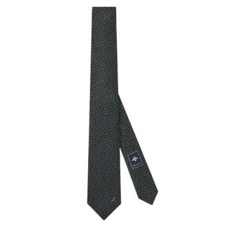 Gucci Gucci Ties Black - Heren - Accessoires - Zwart - Maat: ONE Size Zijde