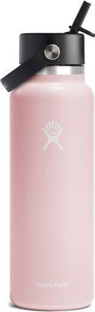 Hydro Flask 40-Ounce Wide Mouth Flex Straw Cap Bottle in Trillium at Nordstrom Rack, Size 40 Oz