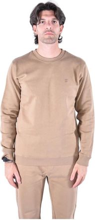Dondup Sudadera de Cuello Redondo Regular - Sweatshirts & Hoodies - Hombre - Beige - XL