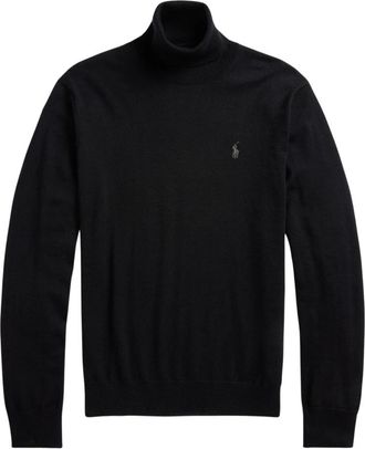 Ralph Lauren Heren, Truien, Zwart, Maat: S Wol