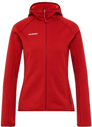 Mammut Aconcagua Midlayer Hooded Jacket Fleecejacke f&uuml;r Damen | rot