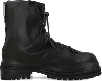 424 Stivali Marathon con zip - Nero