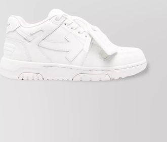 Off-white leather out of office low-top sneakers